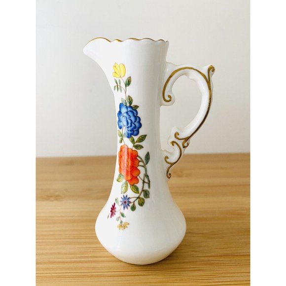 Aynsley England Miniature Pitcher Bone China 3.75 Inch High - Picture 5 of 5